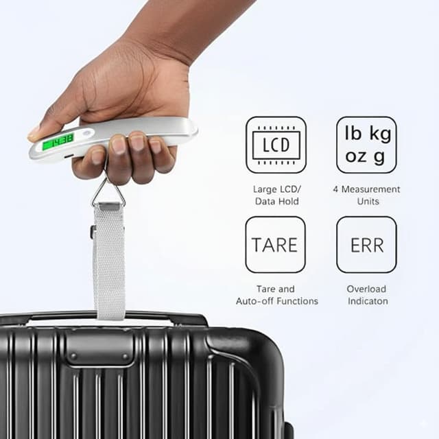 Portable Digital Luggage Scale - View 1